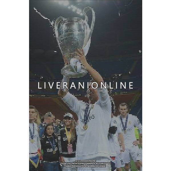 UEFA Champions League 2015/2016 Finale Milano - 28.05.2016 Real Madrid-Atletico Madrid Nella Foto:cristiano ronaldo con la coppa /Ph.Vitez-Ag. Aldo Liverani