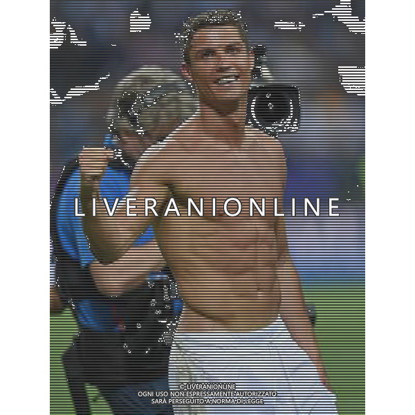 UEFA Champions League 2015/2016 Finale Milano - 28.05.2016 Real Madrid-Atletico Madrid Nella Foto:ronaldo esulta dopo l\'ultimo rigore /Ph.Vitez-Ag. Aldo Liverani