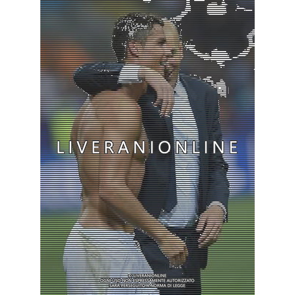 UEFA Champions League 2015/2016 Finale Milano - 28.05.2016 Real Madrid-Atletico Madrid Nella Foto:ronaldo esulta con zidane /Ph.Vitez-Ag. Aldo Liverani