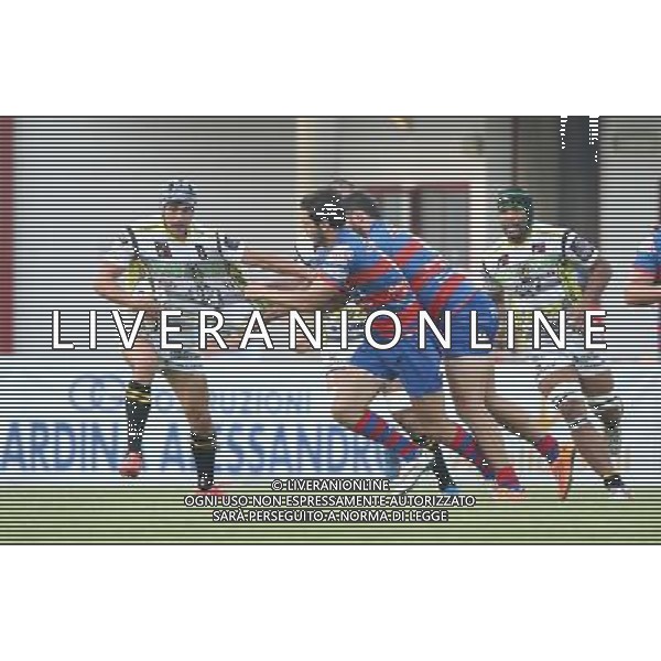 Di Giulio Gabriele,Femi-CZ Rugby Rovigo Delta-Rugby Calvisano finale scudetto ,Rovigo 28 maggio 2016. AG ALDO LIVERANI SAS