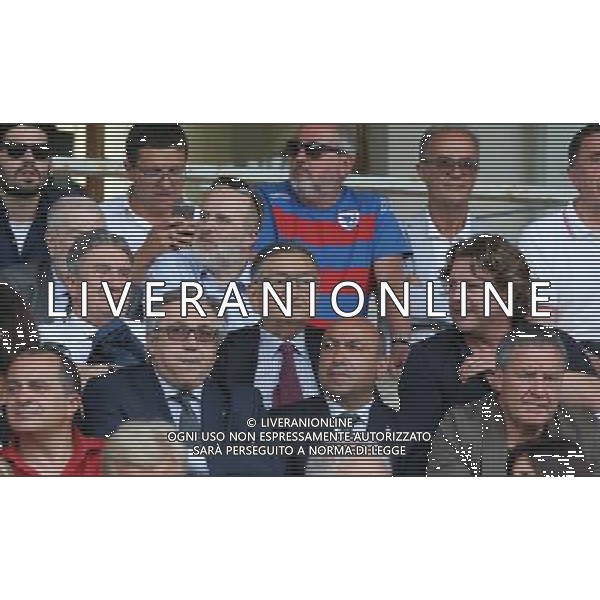 Gavazzi,Dondi e Vaccari Alessandro presidente del Rugby Calvisano,Femi-CZ Rugby Rovigo Delta-Rugby Calvisano finale scudetto ,Rovigo 28 maggio 2016. AG ALDO LIVERANI SAS