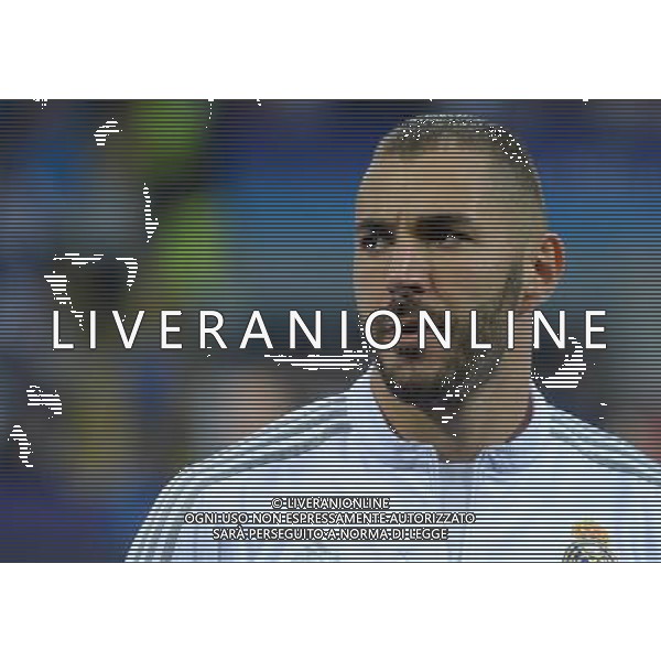 UEFA Champions League 2015/2016 Finale Milano - 28.05.2016 Real Madrid-Atletico Madrid Nella Foto:Karim Benzema /Ph.Vitez-Ag. Aldo Liverani