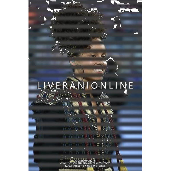 UEFA Champions League 2015/2016 Finale Milano - 28.05.2016 Real Madrid-Atletico Madrid Nella Foto:Alicia Keys /Ph.Vitez-Ag. Aldo Liverani