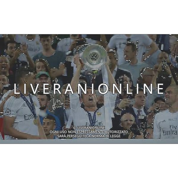 UEFA Champions League 2015/2016 Finale Milano - 28.05.2016 Real Madrid-Atletico Madrid Nella Foto:Cristiano Ronaldo con la coppa /Ph.Vitez-Ag. Aldo Liverani