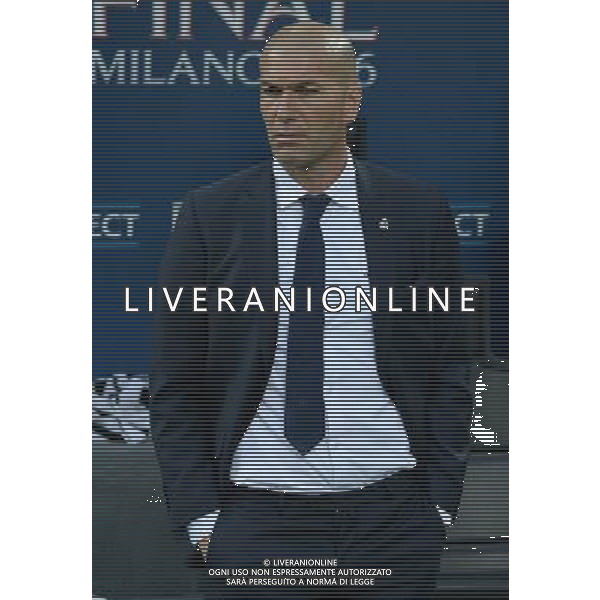 UEFA Champions League 2015/2016 Finale Milano - 28.05.2016 Real Madrid-Atletico Madrid Nella Foto:Zinedine Zidane /Ph.Vitez-Ag. Aldo Liverani