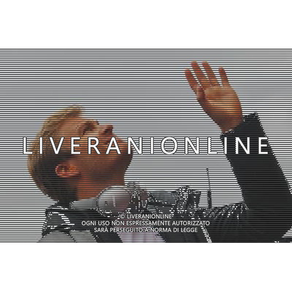 Nico Rosberg (GER) Mercedes AMG F1 on the drivers parade. 29.05.2015. Formula 1 World Championship, Rd 6, Monaco Grand Prix, Monte Carlo, Monaco, Race Day. / AGENZIA ALDO LIVERANI SAS - ITALY ONLY EDITORIAL USE ONLY