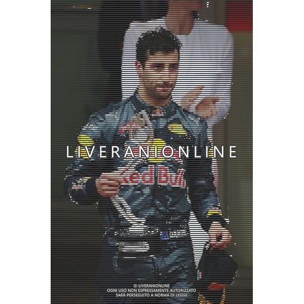 Second placed Daniel Ricciardo (AUS) Red Bull Racing on the podium. 29.05.2015. Formula 1 World Championship, Rd 6, Monaco Grand Prix, Monte Carlo, Monaco, Race Day. AG ALDO LIVERANI SAS ONLY ITALY