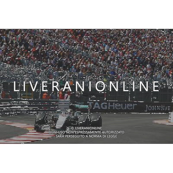 Lewis Hamilton (GBR) Mercedes AMG F1 W07 Hybrid. 29.05.2015. Formula 1 World Championship, Rd 6, Monaco Grand Prix, Monte Carlo, Monaco, Race Day. AG ALDO LIVERANI SAS ONLY ITALY