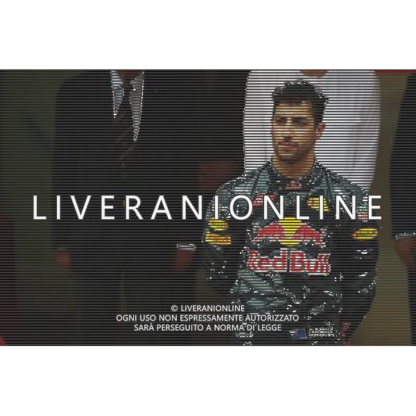 Second placed Daniel Ricciardo (AUS) Red Bull Racing on the podium. 29.05.2015. Formula 1 World Championship, Rd 6, Monaco Grand Prix, Monte Carlo, Monaco, Race Day. AG ALDO LIVERANI SAS ONLY ITALY