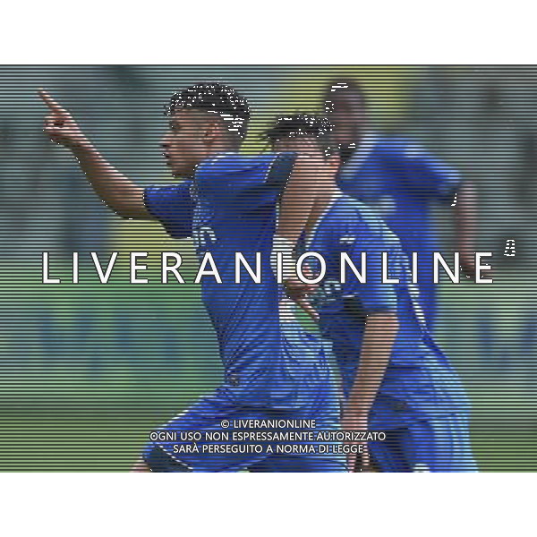 Campionato di Calcio Primavera TIM 2015/2016 \'Trofeo Giacinto Facchetti\' Quarti di Finale Sassuolo (MO) - 29.05.2016 Juventus-Empoli Nella Foto:filippo bellini esultanza dopo il gol /Ph.Vitez-Ag. Aldo Liverani