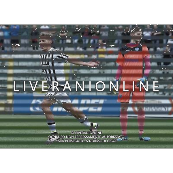 Campionato di Calcio Primavera TIM 2015/2016 \'Trofeo Giacinto Facchetti\' Quarti di Finale Sassuolo (MO) - 29.05.2016 Juventus-Empoli Nella Foto:pozzebon nicolo\' esultanza dopo il gol /Ph.Vitez-Ag. Aldo Liverani