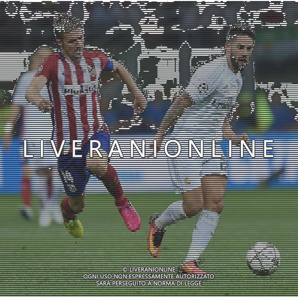 UEFA Champions League 2015/2016 Finale Milano - 28.05.2016 Real Madrid-Atletico Madrid Nella Foto:Isco-Gabi /Ph.Vitez-Ag. Aldo Liverani