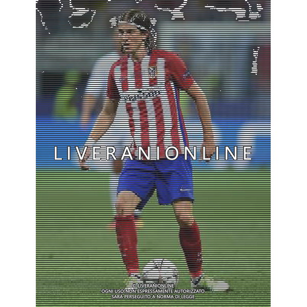 UEFA Champions League 2015/2016 Finale Milano - 28.05.2016 Real Madrid-Atletico Madrid Nella Foto:Filipe Luis /Ph.Vitez-Ag. Aldo Liverani