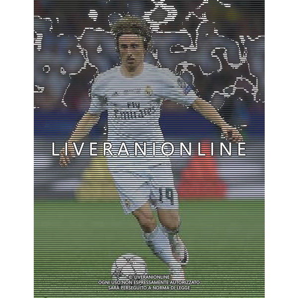 UEFA Champions League 2015/2016 Finale Milano - 28.05.2016 Real Madrid-Atletico Madrid Nella Foto:Luka Modric /Ph.Vitez-Ag. Aldo Liverani