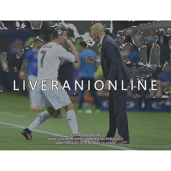 UEFA Champions League 2015/2016 Finale Milano - 28.05.2016 Real Madrid-Atletico Madrid Nella Foto:Cristiano Ronaldo e Zinedine Zidane /Ph.Vitez-Ag. Aldo Liverani
