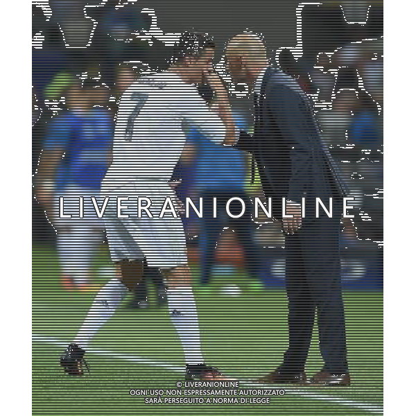 UEFA Champions League 2015/2016 Finale Milano - 28.05.2016 Real Madrid-Atletico Madrid Nella Foto:Cristiano Ronaldo e Zinedine Zidane /Ph.Vitez-Ag. Aldo Liverani