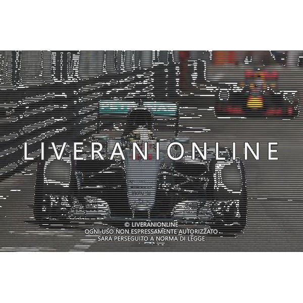 Lewis Hamilton (GBR) Mercedes AMG F1 W07 Hybrid. 29.05.2015. Formula 1 World Championship, Rd 6, Monaco Grand Prix, Monte Carlo, Monaco, Race Day. AG ALDO LIVERANI SAS ONLY ITALY