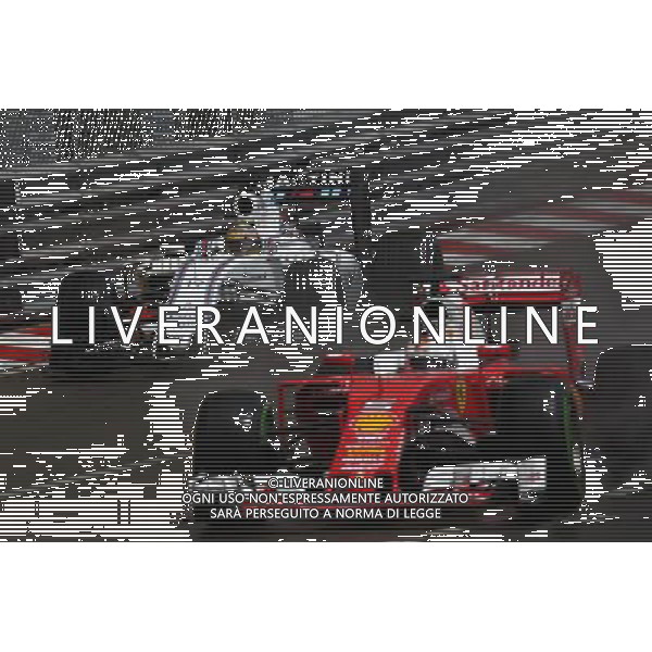 Felipe Massa (BRA) Williams Martini Racing FW38 and Sebastian Vettel (GER) Scuderia Ferrari SF16-H. 29.05.2015. Formula 1 World Championship, Rd 6, Monaco Grand Prix, Monte Carlo, Monaco, Race Day. AG ALDO LIVERANI SAS ONLY ITALY