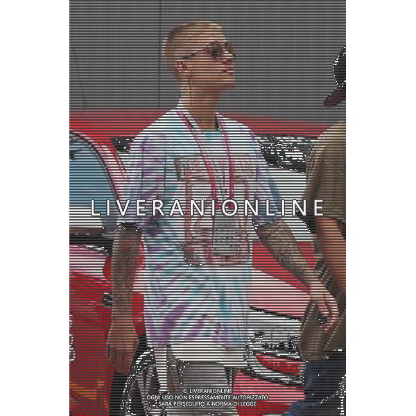 Justin Bieber (CDN) Singer. 29.05.2015. Formula 1 World Championship, Rd 6, Monaco Grand Prix, Monte Carlo, Monaco, Race Day. AG ALDO LIVERANI SAS ONLY ITALY