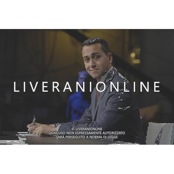 Luigi Di Maio ospite della trasmissione TV \' In mezz\'ora \' Roma - 29.05.2016 - Studi Rai Teulada - nella foto: Luigi Di Maio / Ph. Corradetti - AGENZIA ALDO LIVERANI SAS