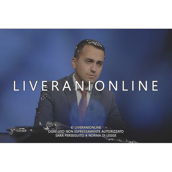 Luigi Di Maio ospite della trasmissione TV \' In mezz\'ora \' Roma - 29.05.2016 - Studi Rai Teulada - nella foto: Luigi Di Maio / Ph. Corradetti - AGENZIA ALDO LIVERANI SAS