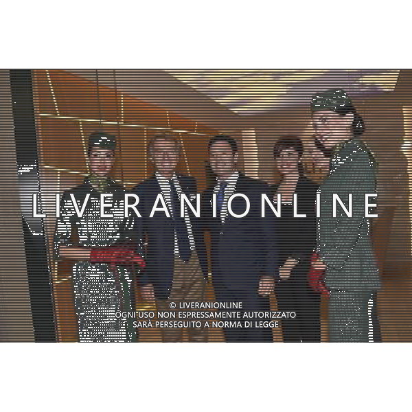 Inaugurazione della nuova lounge Casa Alitalia di Roma Fiumicino 30 maggio 2016 alla presenza del Presidente Luca Cordero di Montezemolo e l\'Amministratore Delegato Cramer Ball Â© Corradetti / AGENZIA ALDO LIVERANI SAS