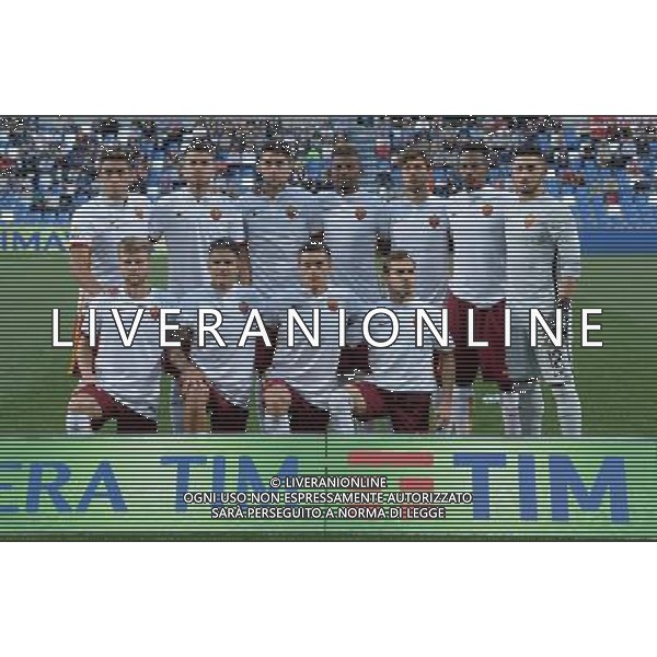 Campionato di Calcio Primavera TIM 2015/2016 \'Trofeo Giacinto Facchetti\' Semifinale Reggio Emilia - 31.05.2016 Inter-Roma Nella Foto:roma squadra formazione crisanto,anocic,capradossi,marchizza,vasco,ponce,di livio,de santis,d\'urso,tumminello,machin dicombo /Ph.Vitez-Ag. Aldo Liverani