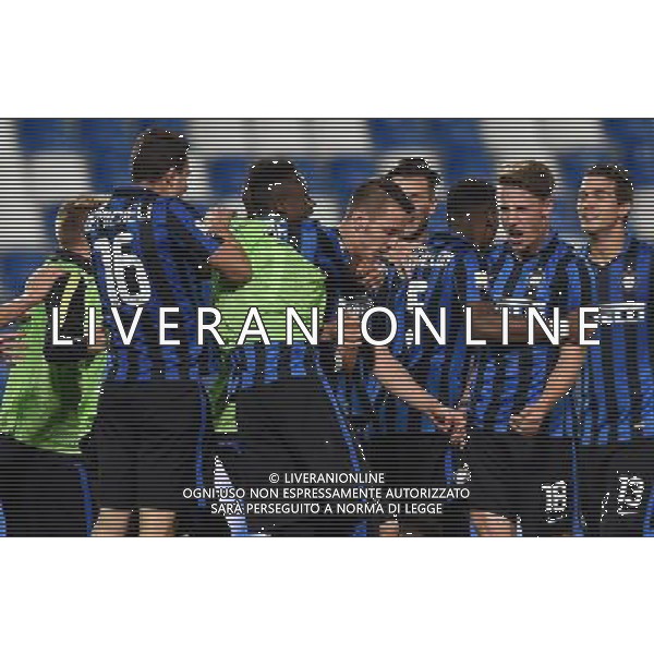 Campionato di Calcio Primavera TIM 2015/2016 \'Trofeo Giacinto Facchetti\' Semifinale Reggio Emilia - 31.05.2016 Inter-Roma Nella Foto:manaj rei esulta secondo gol /Ph.Vitez-Ag. Aldo Liverani