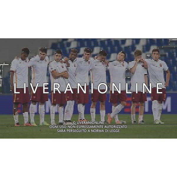 Campionato di Calcio Primavera TIM 2015/2016 \'Trofeo Giacinto Facchetti\' Semifinale Reggio Emilia - 31.05.2016 Inter-Roma Nella Foto:Gruppo della Roma in attesa dei rigori /Ph.Vitez-Ag. Aldo Liverani