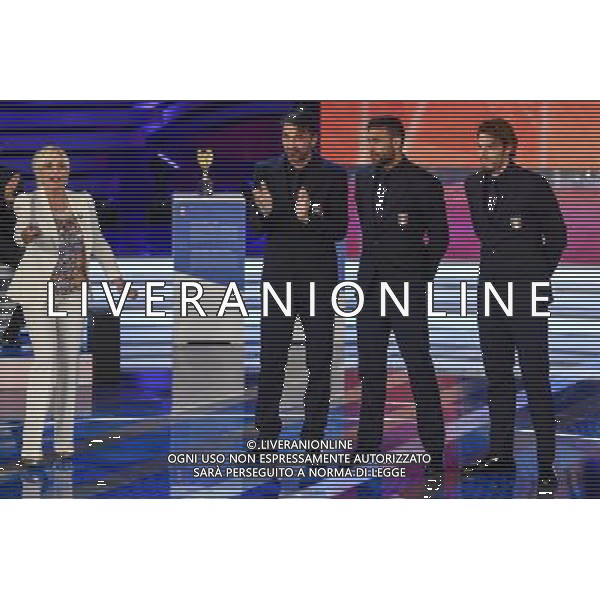 Trasmissione TV \' Sogno Azzurro \' Roma - 31.05.2016 - Studi Rai Teulada - nella foto: Antonella Clerici con Gianluigi Buffon Salvatore Sirigu e Federico Marchetti / Ph. Corradetti - AGENZIA ALDO LIVERANI SAS