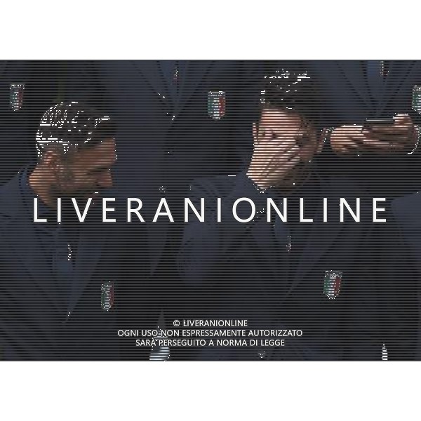 Raduno Nazionale Italiana Pre Europeo UEFA Francia 2016 Firenze - 01.06.2016 Foto Ufficiale Nella Foto:buffon sirigu /Ph.Vitez-Ag. Aldo Liverani