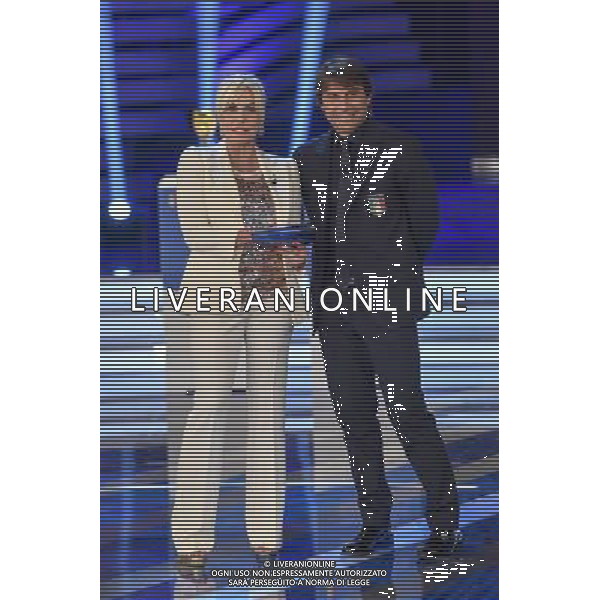 Trasmissione TV \' Sogno Azzurro \' Roma - 31.05.2016 - Studi Rai Teulada - nella foto: Antonio Conte e Antonella Clerici / Ph. Corradetti - AGENZIA ALDO LIVERANI SAS