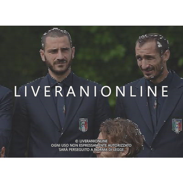 Raduno Nazionale Italiana Pre Europeo UEFA Francia 2016 Firenze - 01.06.2016 Foto Ufficiale Nella Foto:bonucci chiellini /Ph.Vitez-Ag. Aldo Liverani