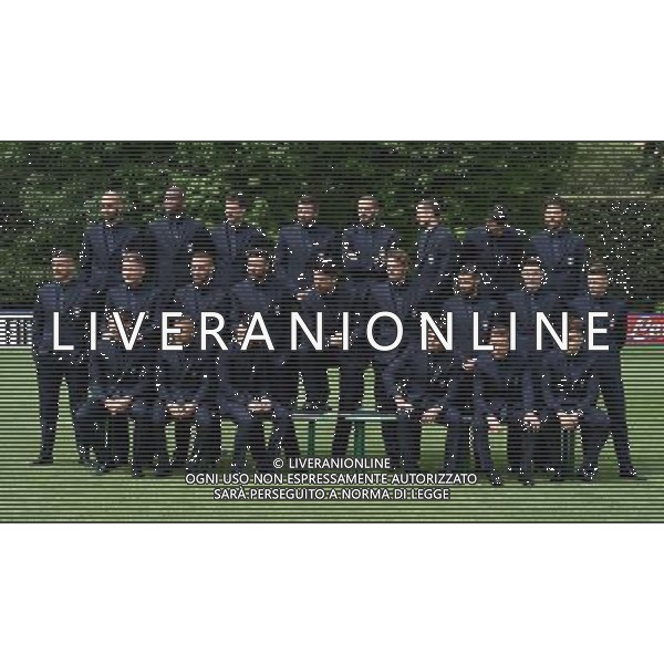 Raduno Nazionale Italiana Pre Europeo UEFA Francia 2016 Firenze - 01.06.2016 Foto Ufficiale Nella Foto:i giocatori si preparono per la foto /Ph.Vitez-Ag. Aldo Liverani
