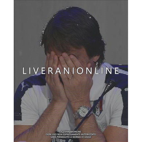 Raduno Nazionale Italiana Pre Europeo UEFA Francia 2016 Firenze - 01.06.2016 Conferenza Stampa Nella Foto:Conferenza stampa di presentazione di ENI come nuovo top sponsor della nazionale italiana: Antonio Conte /Ph.Vitez-Ag. Aldo Liverani