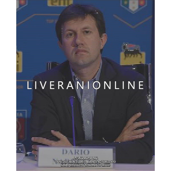 Raduno Nazionale Italiana Pre Europeo UEFA Francia 2016 Firenze - 01.06.2016 Conferenza Stampa Nella Foto:Conferenza stampa di presentazione di ENI come nuovo top sponsor della nazionale italiana: sindaco di Firenze Dario Nardella /Ph.Vitez-Ag. Aldo Liverani