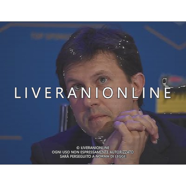 Raduno Nazionale Italiana Pre Europeo UEFA Francia 2016 Firenze - 01.06.2016 Conferenza Stampa Nella Foto:Conferenza stampa di presentazione di ENI come nuovo top sponsor della nazionale italiana: sindaco di Firenze Dario Nardella /Ph.Vitez-Ag. Aldo Liverani