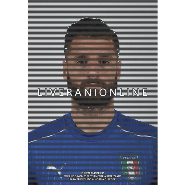 FLORENCE, ITALY - JUNE 01: Antonio Candreva of Italy pose for a photo ahead of the UEFA Euro 2016 at Coverciano on June 1, 2016 in Florence, Italy. (Photo by Claudio Villa/Getty Images)/Agenzia Aldo Liverani s.a.s.