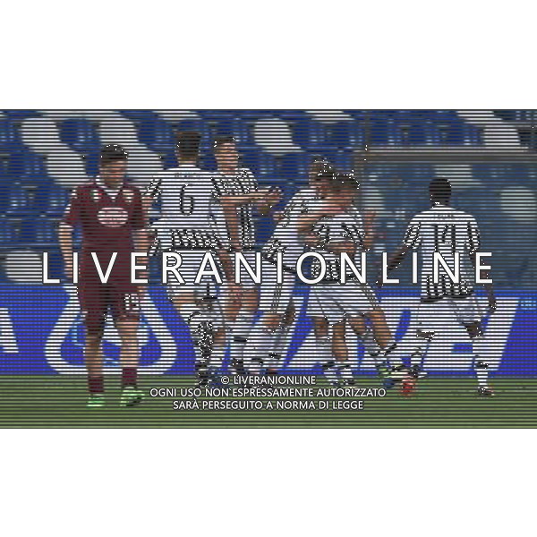 Campionato di Calcio Primavera TIM 2015/2016 \'Trofeo Giacinto Facchetti\' Semifinale Reggio Emilia - 01.06.2016 Juventus-Torino Nella Foto:pozzebon nicolo\' esulta /Ph.Vitez-Ag. Aldo Liverani