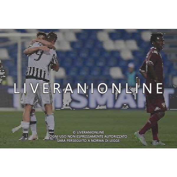 Campionato di Calcio Primavera TIM 2015/2016 \'Trofeo Giacinto Facchetti\' Semifinale Reggio Emilia - 01.06.2016 Juventus-Torino Nella Foto:favilli andrea e zappa claudio festeggiano /Ph.Vitez-Ag. Aldo Liverani