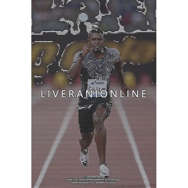 Golden Gala Roma 2016 Roma - 02.06.2016 - Stadio Olimpico - nella foto: Justin Gatlin 100m Men / Ph. Corradetti - AGENZIA ALDO LIVERANI SAS