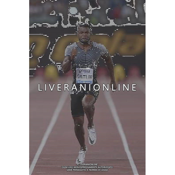 Golden Gala Roma 2016 Roma - 02.06.2016 - Stadio Olimpico - nella foto: Justin Gatlin 100m Men / Ph. Corradetti - AGENZIA ALDO LIVERANI SAS