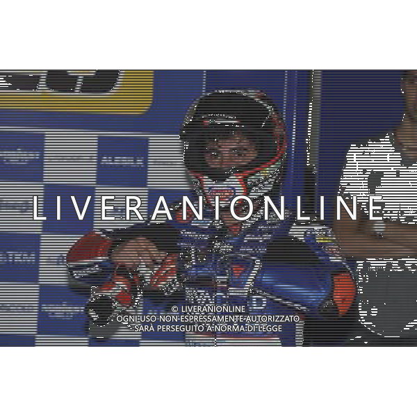 03.06.2016. Montmelo\', Spagna.Niccol˜ Antonelli (Ongetta Rivacold) durante le libere. ©Piazzolla/AGENZIA ALDO LIVERANI SAS Montmelo\' Gp Spagna - motomondiale Gran Premio di Catalunya 03.06.2016