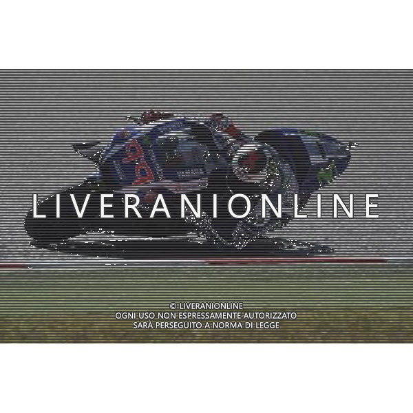 03.06.2016. Montmelo\' Spagna.Jorge Lorenzo (Movistar Yamaha) durante le libere. ©Piazzolla/AGENZIA ALDO LIVERANI SAS Montmelo\' Gp Spagna - motomondiale Gran Premio di Catalunya 03.06.2016