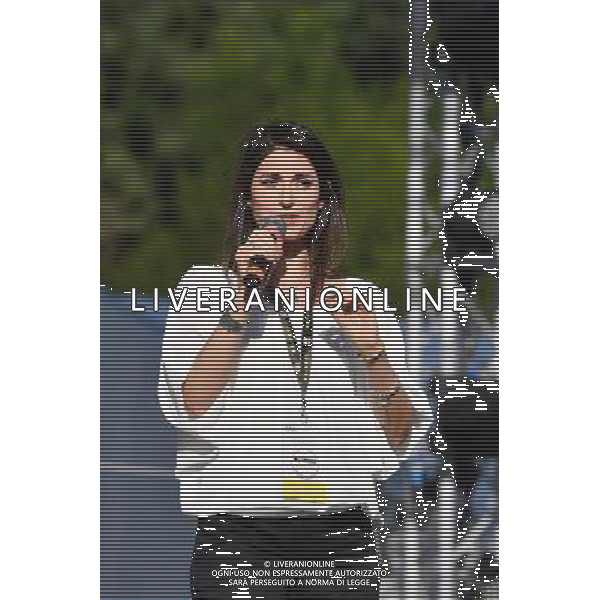 Chiusura campagna elettorale di Virginia Raggi candidata sindaco Roma 03.06.2016 - Piazza del Popolo - nella foto: Virginia Raggi / Ph. Corradetti - AGENZIA ALDO LIVERANI SAS