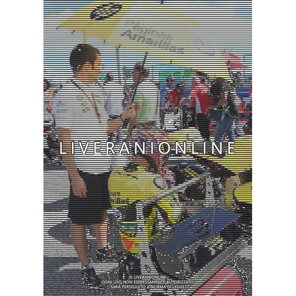 Misano Adriatico ( RN ) 14/09/2014 Misano World Circuit Marco Simoncelli. Gran Premio TIM di San Marino e della Riviera di Rimini 2014 - Moto2 Nella foto: Luis Salom ( ESP ) su KALEX PH Lauro Montagnini AG ALDO LIVERANI SAS