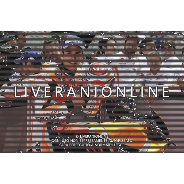 04.06.2016. MontmelÃ², Spagna. Marc Marquez (Repsol Honda) durante le qualifiche. Â© PIAZZOLLA / AGENZIA ALDO LIVERANI SAS Montmelo\' Gp Spagna - motomondiale Gran Premio di Catalunya Prove di Qualifiche 04.06.2016