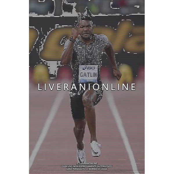 Golden Gala Roma 2016 Roma - 02.06.2016 - Stadio Olimpico - nella foto: Justin Gatlin 100m Men / Ph. Corradetti - AGENZIA ALDO LIVERANI SAS