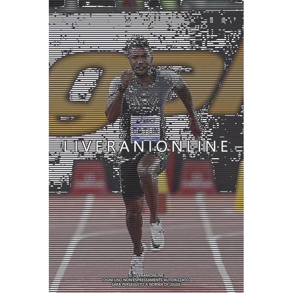 Golden Gala Roma 2016 Roma - 02.06.2016 - Stadio Olimpico - nella foto: Justin Gatlin 100m Men / Ph. Corradetti - AGENZIA ALDO LIVERANI SAS