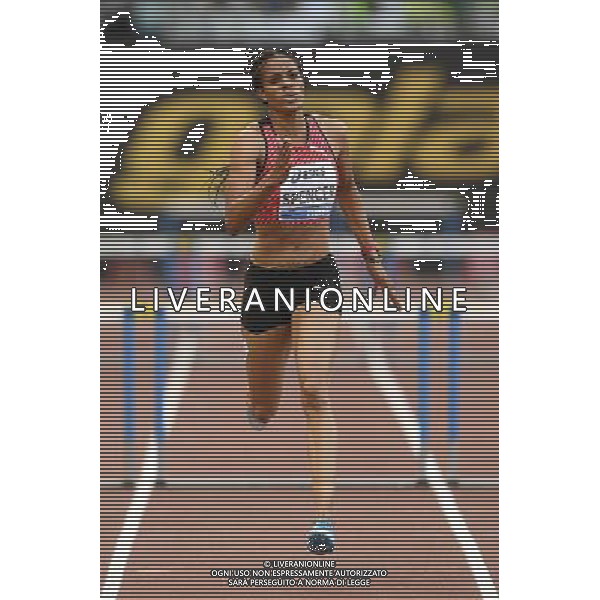 Golden Gala Roma 2016 Roma - 02.06.2016 - Stadio Olimpico - nella foto: Kaliese Spencer 400m ostacoli Women / Ph. Corradetti - AGENZIA ALDO LIVERANI SAS